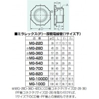 難燃性異径アダプター (1個価格)の2枚目