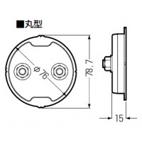 塗代固定具 丸型 (10個価格)の2枚目