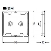 塗代固定具 2個用 (10個価格)の2枚目