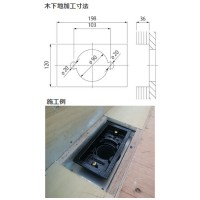 ルーフドレンF型鋳鉄製 外廊下排水用 溝底幅150mm ねじ込み式 メーカー直送の3枚目