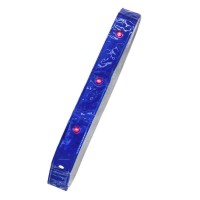 LED付き反射タスキ『たすけ帯』 青タスキ 赤色LED 取寄品の1枚目