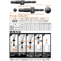 本体打込み式 アンカー抜取り工具 アンカーリセッター W1/2用 取寄品の2枚目