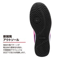 安全靴 エアツイスト2.0 ローカット 30.0cm ネイビー メディコム マスク(3枚)付の3枚目