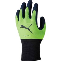 WORK GLOVES 天然ゴムコーティング手袋 コンフォートプラス Mサイズ イエロー 10双価格 取寄品の1枚目