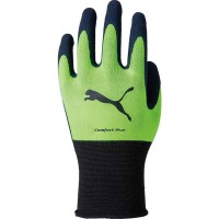 WORK GLOVES 天然ゴムコーティング手袋 コンフォートプラス Mサイズ イエロー 10双価格 取寄品の2枚目