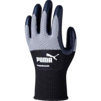 WORK GLOVES ハイブリッドコーティング手袋 タフブレス Lサイズ ブラック&グレー 10双価格 取寄品の1枚目