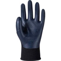 WORK GLOVES ハイブリッドコーティング手袋 タフブレス L ブラック&グレー 10双価格 取寄品の3枚目