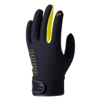 WORK GLOVES Craft Master 合成皮革手袋 ブラック×イエロー Lサイズ 5双価格 取寄品の1枚目