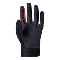 WORK GLOVES Craft Master 合成皮革手袋 ブラック×レッド Mサイズ 5双価格 取寄品の3枚目