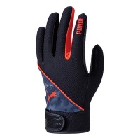 WORK GLOVES Craft Master 合成皮革手袋 ブラック×レッド Lサイズ 5双価格 取寄品の1枚目