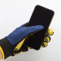 作業手袋 G-BOOST ACTIVE BRUSH LLサイズ ネイビー 5双価格 取寄品の4枚目