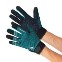 作業手袋 G-BOOST GLASS BREAK Lサイズ エメラルドグリーン 5双価格 取寄品の2枚目