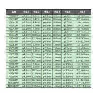 ブラインドリベット 丸頭 3.2mm 適正かしめ板厚1.6～4.8mm 45本入取寄品の3枚目