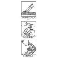 バイスプライヤ(ストレートタイプ) 全長192mmの2枚目